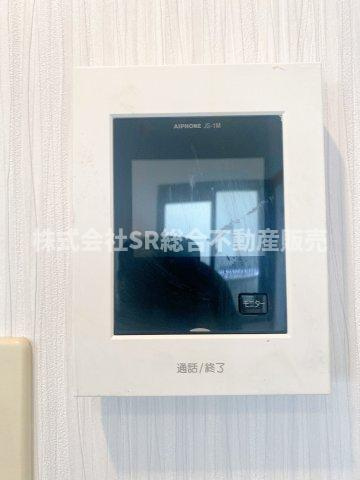 加納1丁目中古戸建の防犯設備|モニター付きインターホンがあり女性やお子様にも安心です！