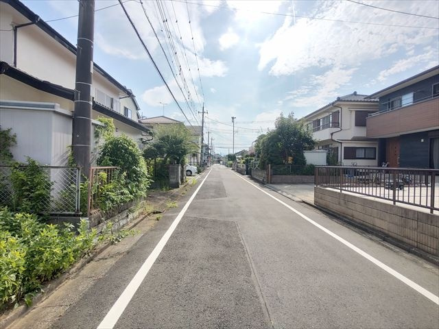 【前面道路含む現地写真】の画像