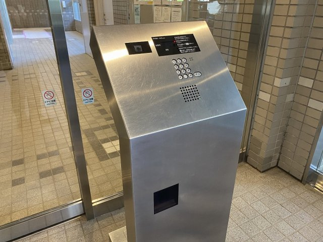 オートロック付きでセキュリティー対策