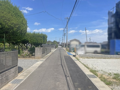 【前面道路含む現地写真】 | 鈴鹿市稲生塩屋３丁目 | 前面道路