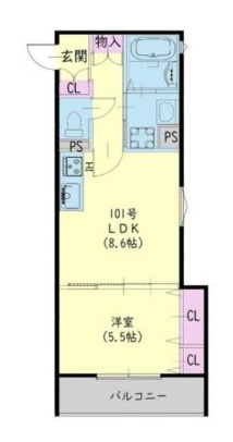 ラモーナ半田の間取り