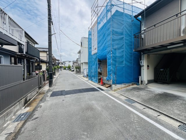 刈谷市一ツ木町落合6番70、6番94『仲介手数料無料』新築一戸建て・建売の前面道路含む現地写真