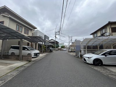 【前面道路含む現地写真】 | 守山市古高町
