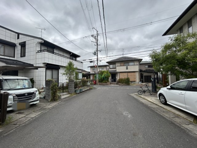 【前面道路含む現地写真】 | 守山市古高町