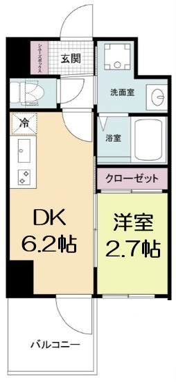 【間取り】 | セレニテ新大阪グランデ　ミリュー