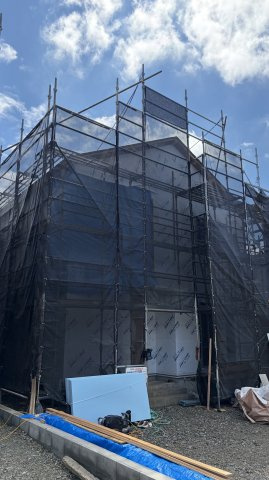 盛岡市高松　第7の前面道路含む現地写真