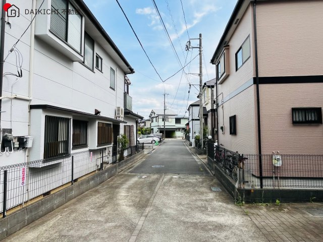 【前面道路含む現地写真】 | 川越市笠幡　中古戸建