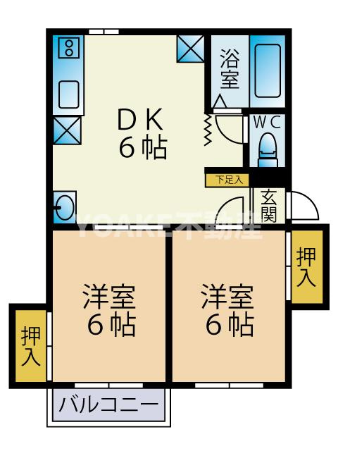ハイツエムの間取り