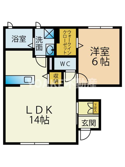 【間取り】 | メゾンＭ