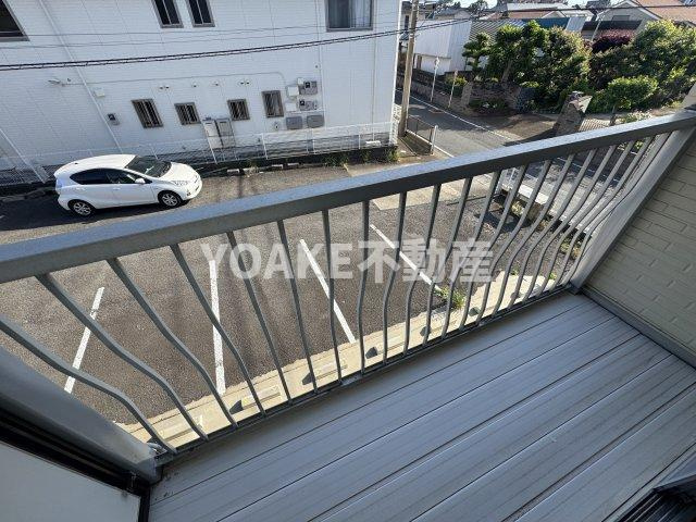 モクダイハイツのバルコニー