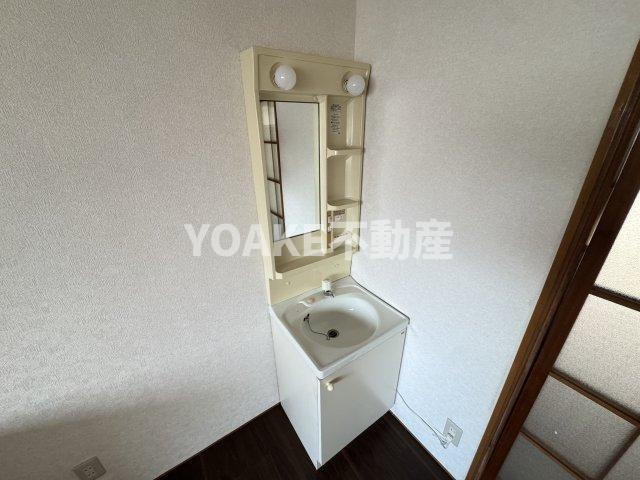ハイツエムの洗面所