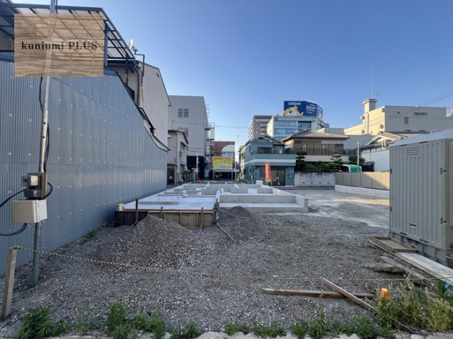 大阪市城東区蒲生4丁目　1号地の前面道路含む現地写真