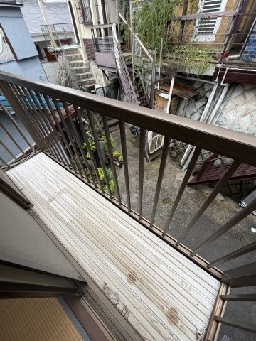 板宿町3丁目戸建のバルコニー