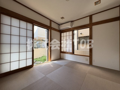 【内装】 | 成嶋邸-定期借家2年・再契約型- | 1F　和室4.5帖
