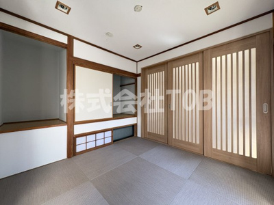 【和室】 | 成嶋邸-定期借家2年・再契約型- | 1F　和室4.5帖