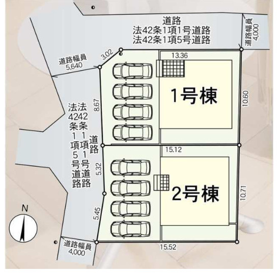 盛岡市高松　第7の区画図
