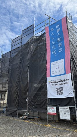 盛岡市高松　第7の前面道路含む現地写真