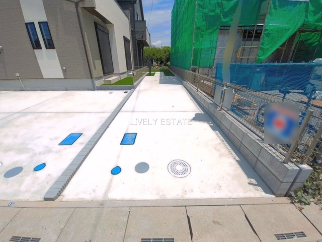 草加市新栄3丁目 新築分譲住宅 全3棟 C号棟の駐車場