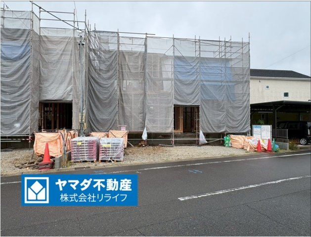 リーブルガーデン　各務原市川島小網（川島スポーツ公園西）　全4区画分譲の外観|「現地（2026年7月3日）撮影」　
■外観写真　
■ヤマダ不動産　株式会社リライフ　