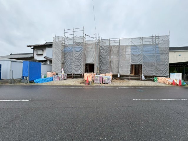 リーブルガーデン　各務原市川島小網（川島スポーツ公園西）　全4区画分譲の外観|「現地（2026年7月3日）撮影」　
■全体写真　
■ヤマダ不動産　株式会社リライフ　