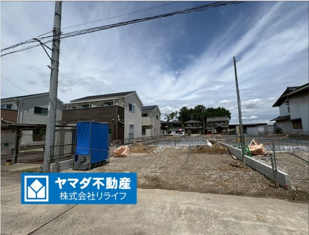 リーブルガーデン　各務原市川島小網（川島スポーツ公園西）　全4区画分譲の外観|「現地（2026年6月9日）撮影」　
■外観写真　
■ヤマダ不動産　株式会社リライフ　