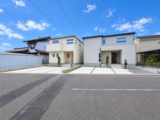 リーブルガーデン　各務原市川島小網（川島スポーツ公園西）　全4区画分譲の外観|■全体写真　
■ヤマダ不動産　株式会社リライフ　
