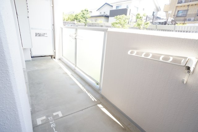 フレール宝塚御殿山のバルコニー