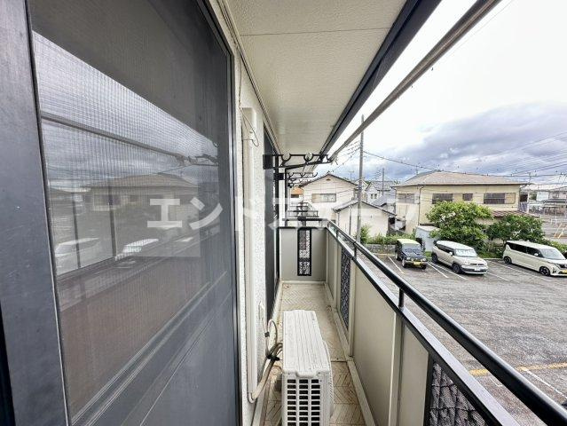 セジュールフジＣのバルコニー|高崎、前橋のお部屋探しはエンドスケープまで！お客様の理想お聞かせ下さい♪