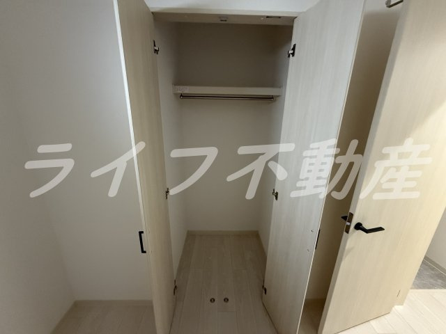 フォレストクリエオーレ枚岡弐番館の収納|こまごまとしたものを収納できそうですね