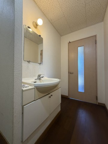 ラピース栗山の洗面所