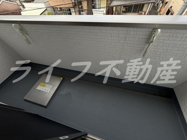 フォレストクリエオーレ枚岡弐番館のバルコニー|開放的で明るい空間を演出してくれるバルコニーです