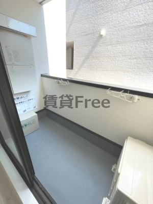 【バルコニー】 | CRASTINE小路東B　仲介手数料無料