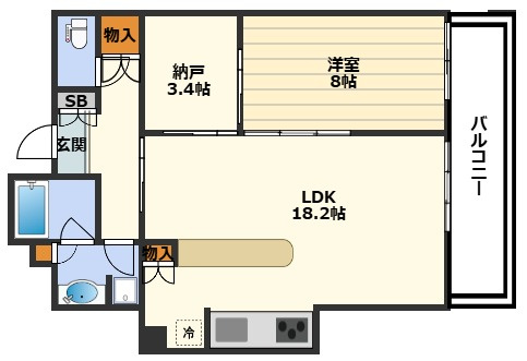 N4.TOWERの間取り