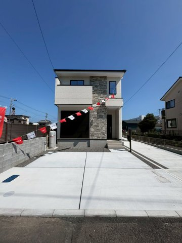 新築戸建　静岡市駿河区豊田2期　全２棟　1号棟の外観|◆堂々完成◆いつでも内覧できます！お気軽にnattoku不動産にお問合せください