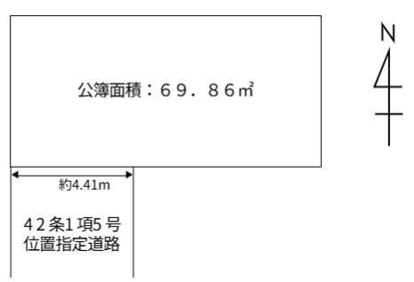 南荘町　更地渡し　売り土地