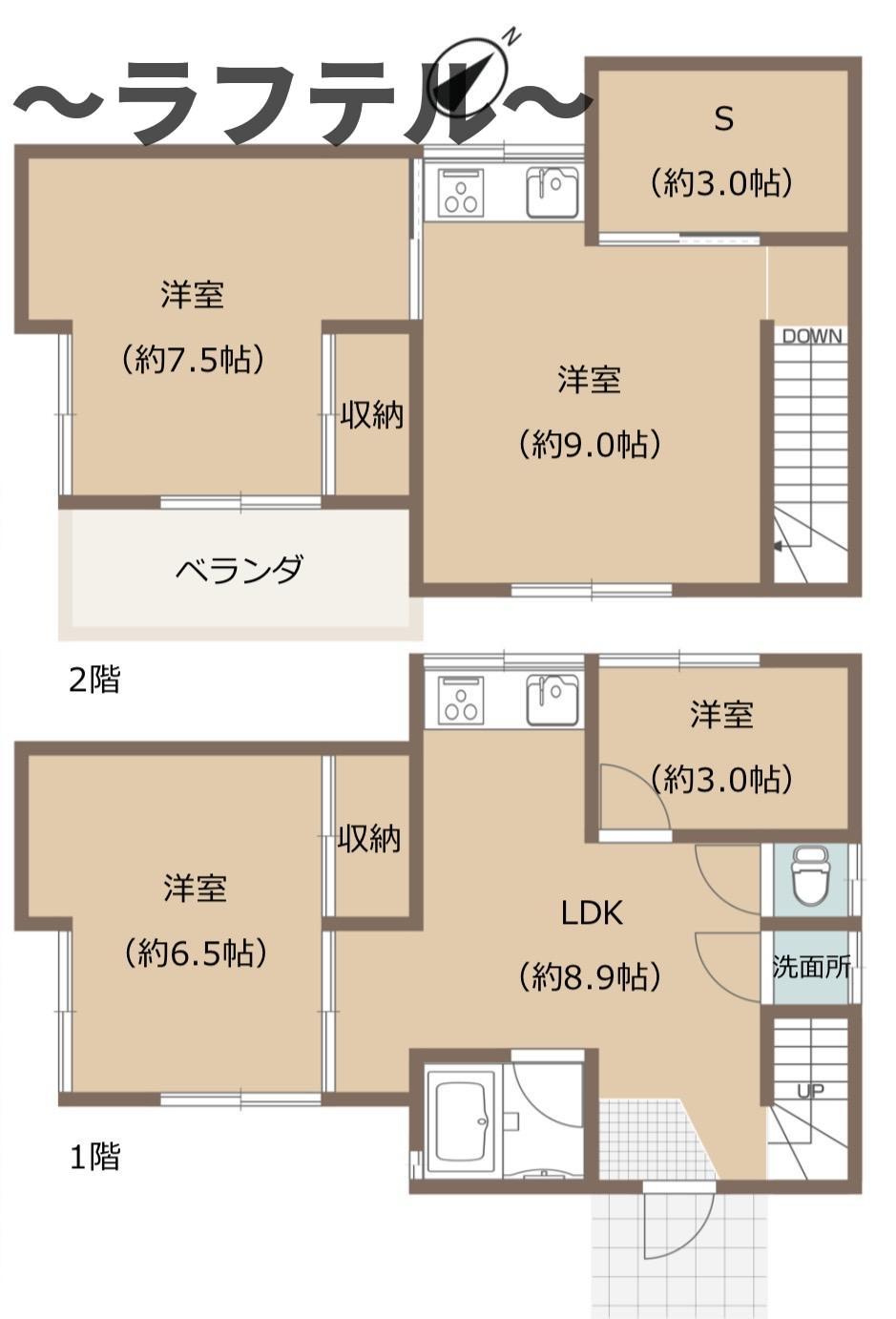 富士見市関沢2丁目貸家