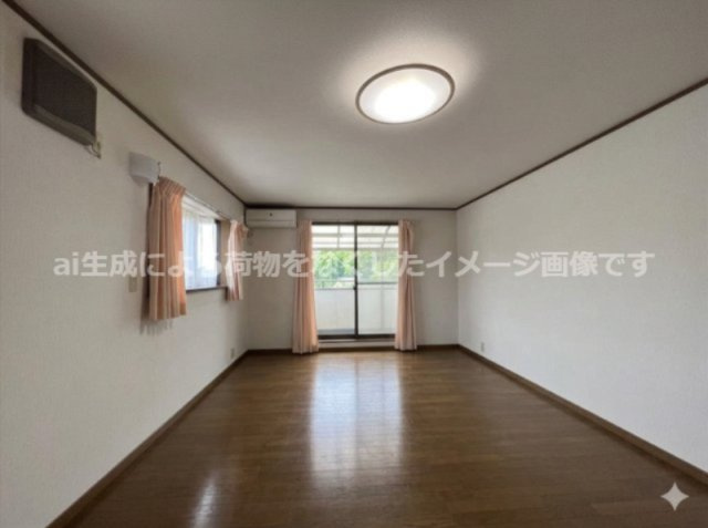 亀沢農地付住宅３LDKオール電化太陽光パネルの洋室|2階12.5帖 AI生成画像