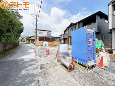 【前面道路含む現地写真】 | 御殿場市川島田　新築一戸建て　2号棟