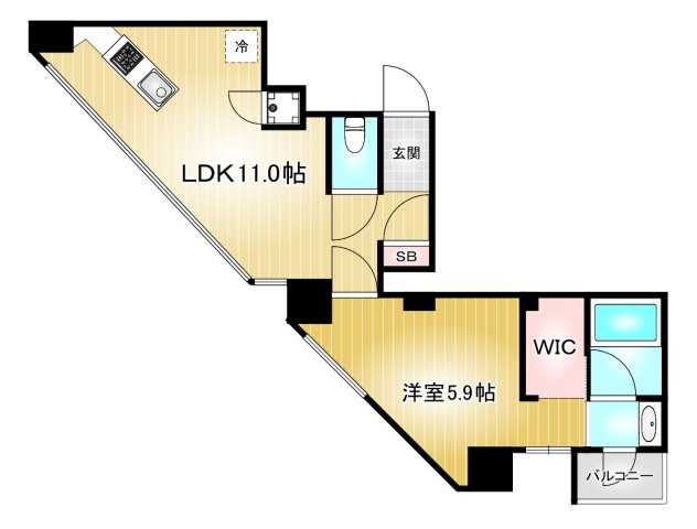 SK BUILDING-501|名古屋市の賃貸ならMy賃貸の間取り|SK BUILDING-501
