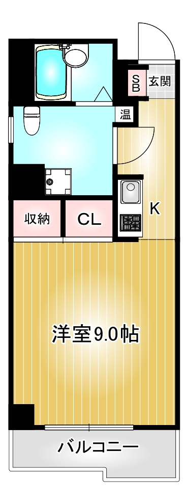 レディース徳川|名古屋市の賃貸ならMy賃貸の間取り|レディース徳川