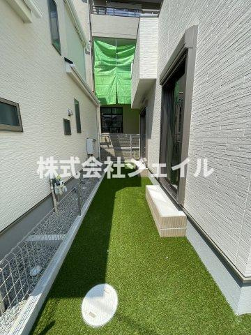 新築戸建　全７区画　残４区画の庭|C号棟
