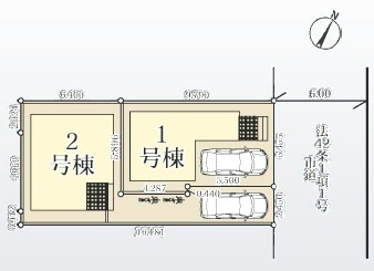 市川市幸【幸小学校:徒歩９分】の区画図