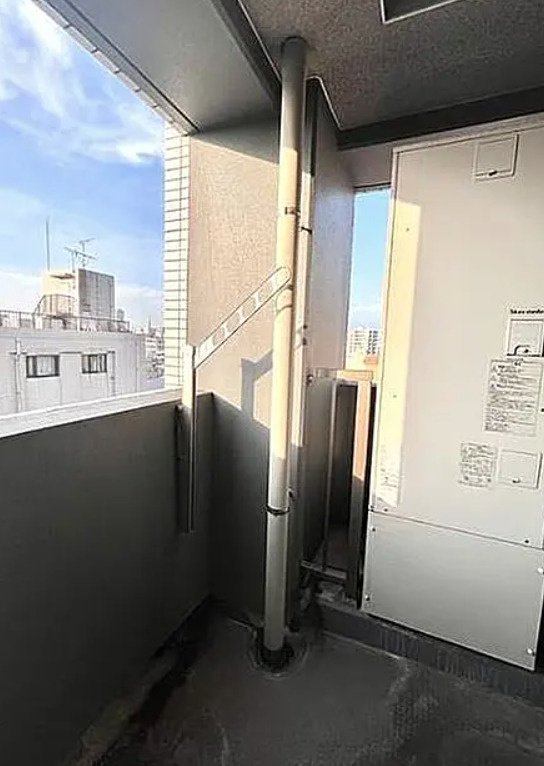 エグザ浅草イーストのバルコニー