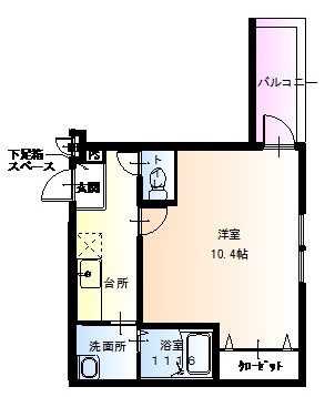 フジパレス長原Ⅰ番館の間取り|フジパレス長原Ⅰ番館　間取り
