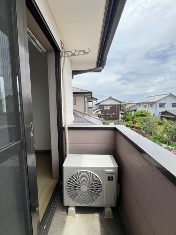 ルミエール松本のバルコニー