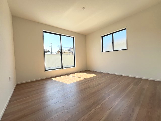 【寝室】 | 福岡市西区富士見1丁目1期　1号棟（全3棟）【仲介手数料無料・0円】 | 施工例。施工例は完成時と異なる場合があります。