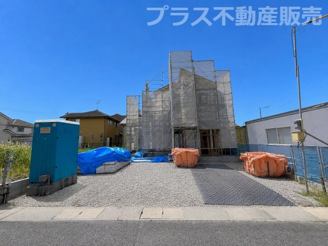 【外観】 | 福岡市西区富士見1丁目1期　1号棟（全3棟）【仲介手数料無料・0円】 | 建築中の物件は、お近くのモデルハウスも一緒にご覧頂けます。