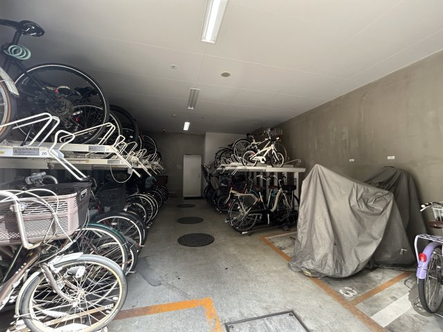 サンクタス127の駐輪場