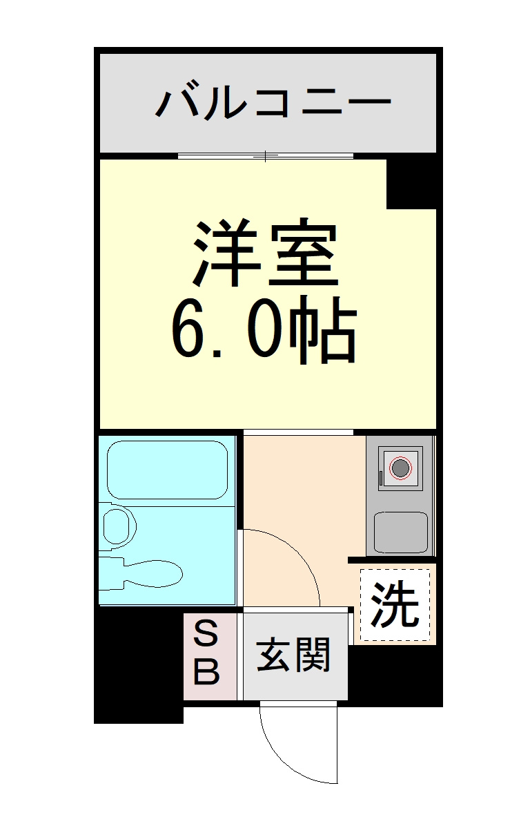 ネオハイツ三宮の間取り
