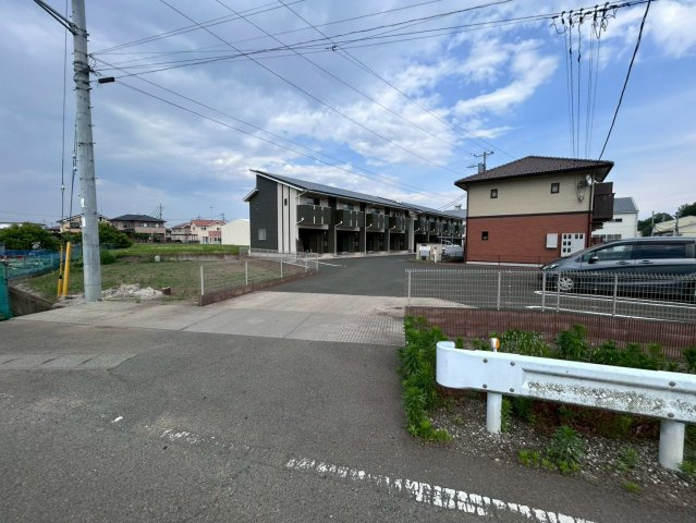 栃木県栃木市一棟アパートの外観